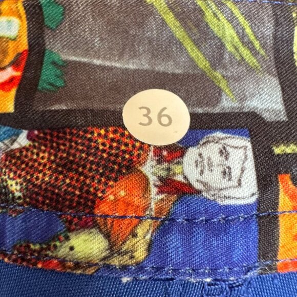 Lululemon Athletica Nylon Cobalt Blue Outdoor Hiking Cargo Shorts Size 36 - Picture 11 of 11